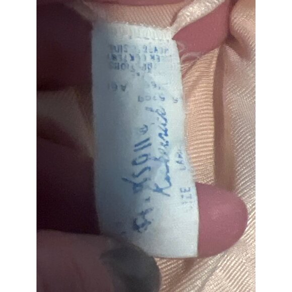 Vintage Henson Kickernick Gown Lace Floral Detail Negligee Button Robe 60s - Picture 8 of 9